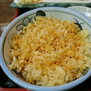 揚げ玉丼(そば処 丸福)