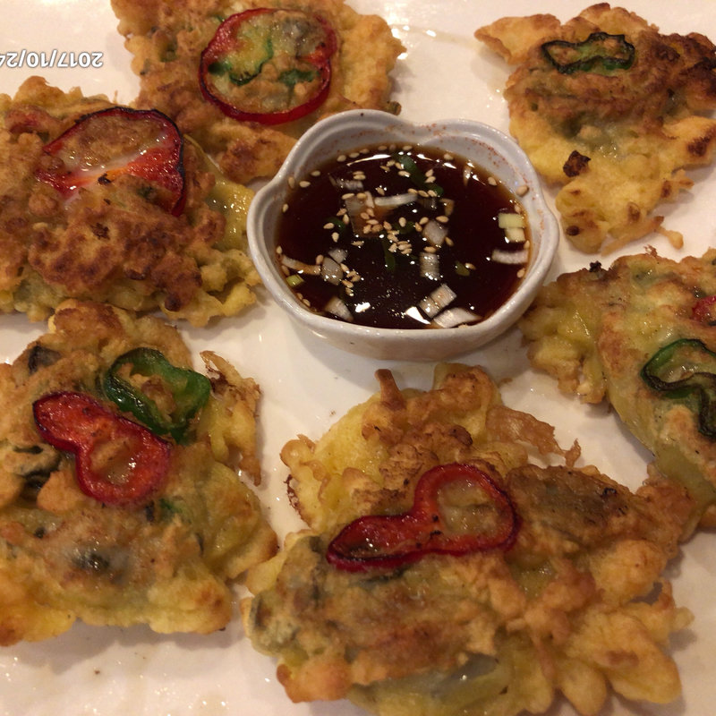 牡蠣チヂミ(名家（ミョンガ）)