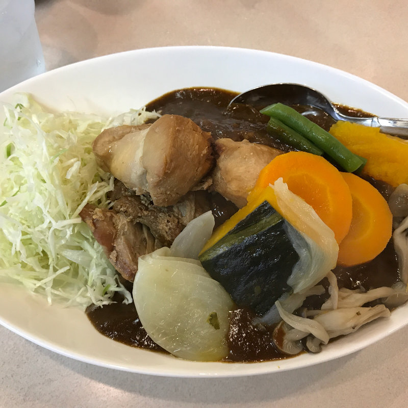 チキン野菜カレー(カレーショップ 酒井屋 （サカイヤ）)