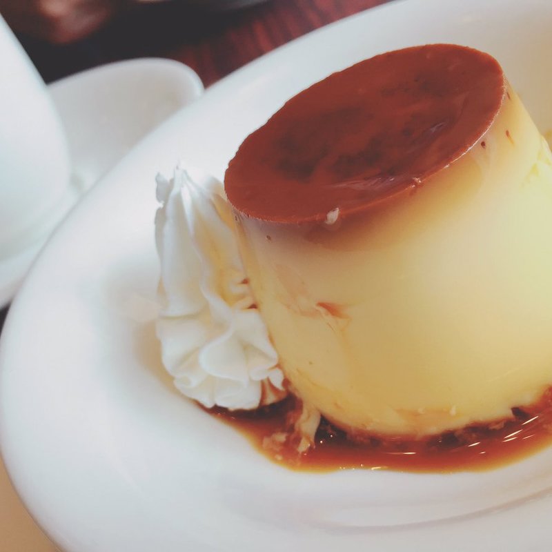 昔ながらのプリン(ハイマート （コーヒーラウンジ）)