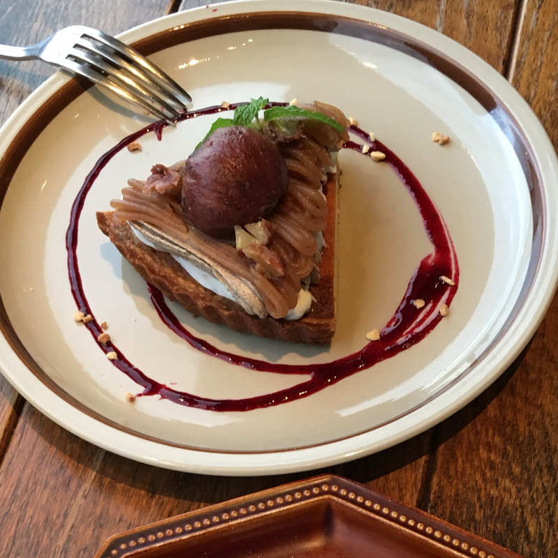 和栗のタルト(フェイバリットコーヒー )