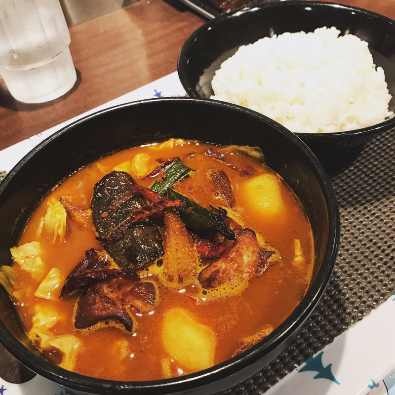 ローストチキンと野菜のカレー(カレーハウス CoCo壱番屋 JR綾瀬駅西口店)