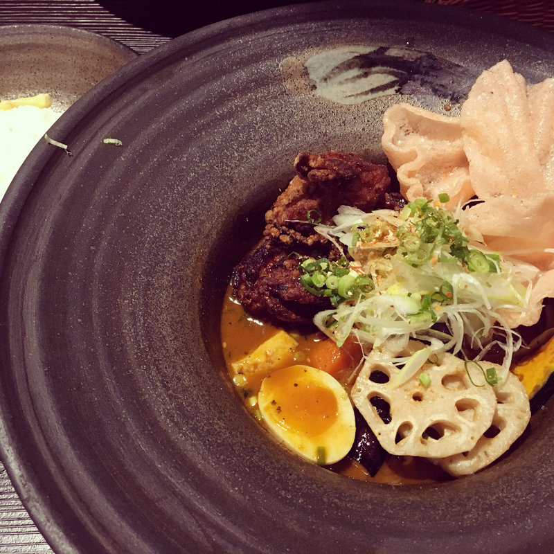 ボトムからあげカリーの巻(奥芝商店 実家)