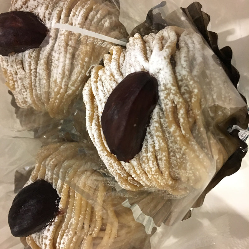 和栗のモンブラン(喜茶　ゆうご )