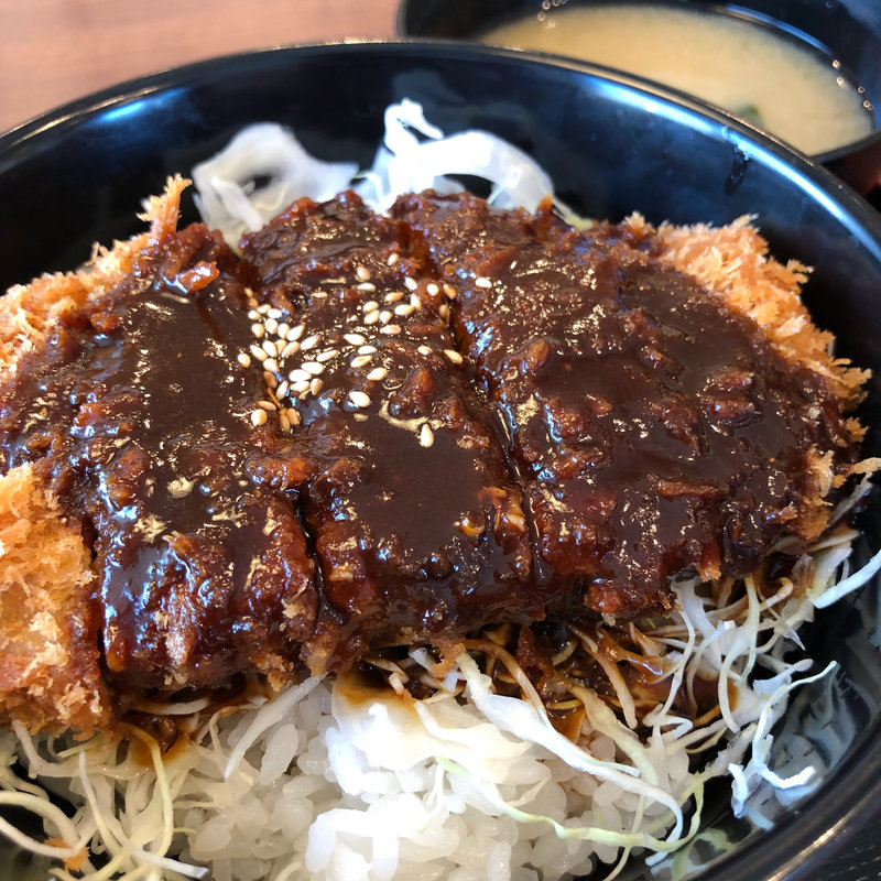 味噌ロースかつ丼(松のや 吉見ノ里店)