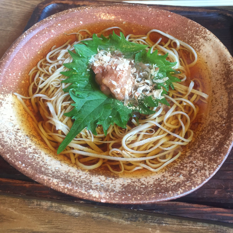 梅しそ蕎麦(東風)