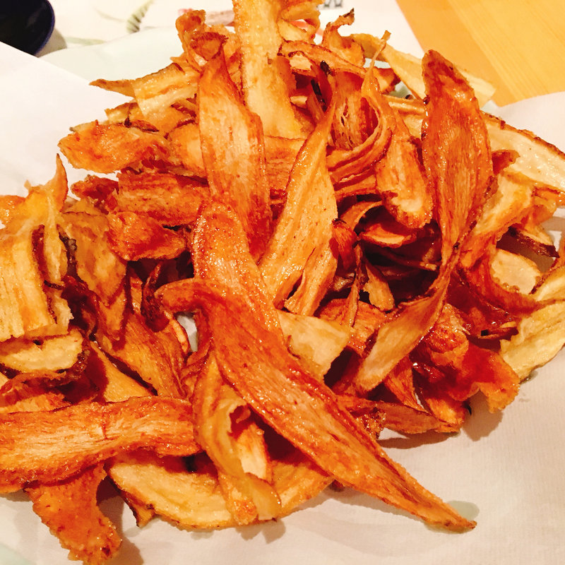 ごぼうのカリカリ揚げ(廣畑)