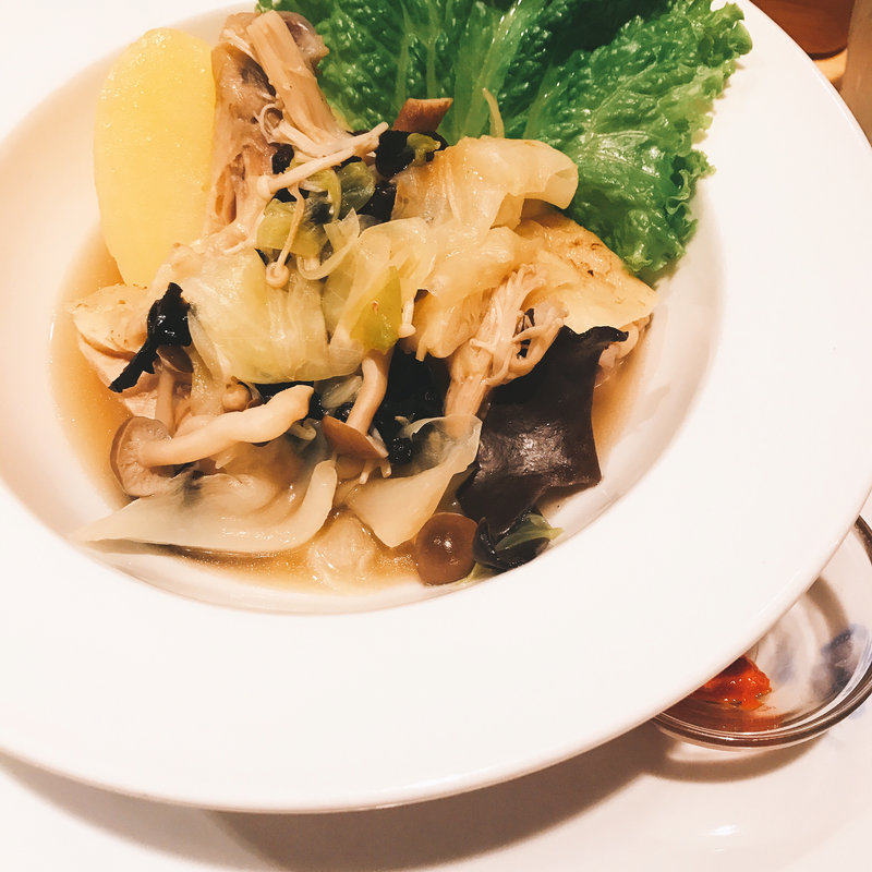 参鶏湯スープランチ(おまかせ亭 （オマカセテイ）)