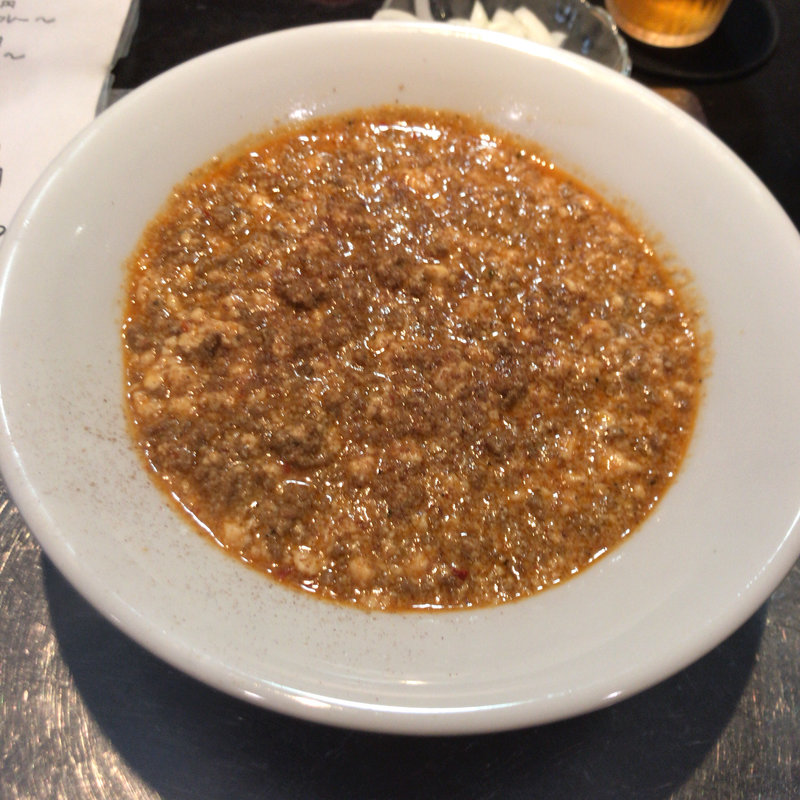 火焔麻婆豆腐丼(カレー&スパイス創作料理 ラヴィリンス)