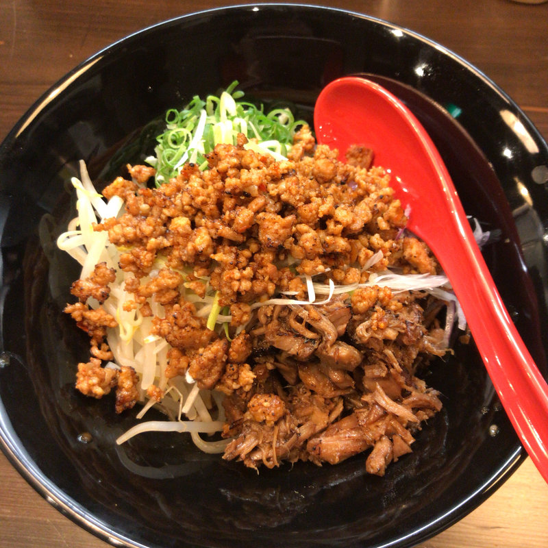 混ぜそば(らーめん伊藝(いげい)堀江店)