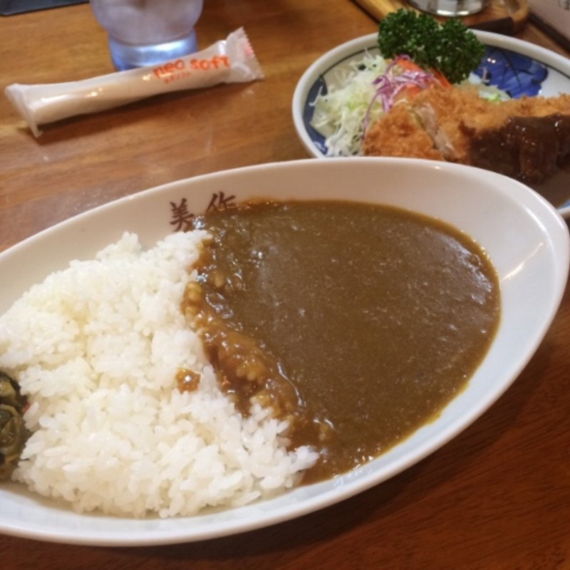 本日のランチカレーセット税込770円(美作 )