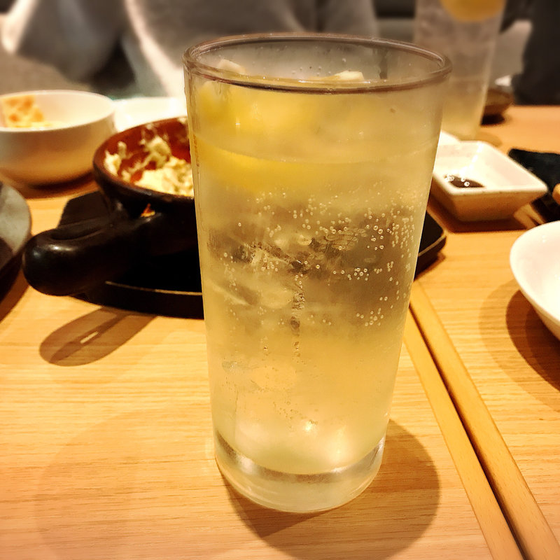 レモンサワー(KUMAMOTODining×あざみ 中目黒店)