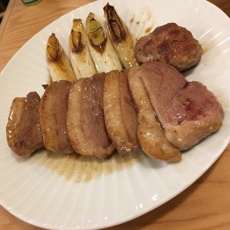 鴨焼き(蕎麦 心空)