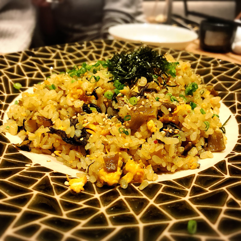 熊本阿蘇高菜チャーハン(KUMAMOTODining×あざみ 中目黒店)