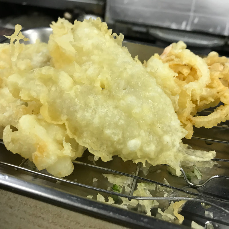 幸天ぷら定食(みうら)