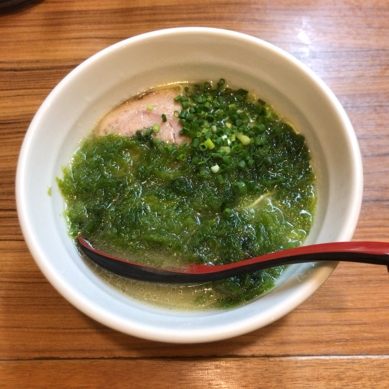 からし鶏ぱいたんらーめん(らーめん 天道)