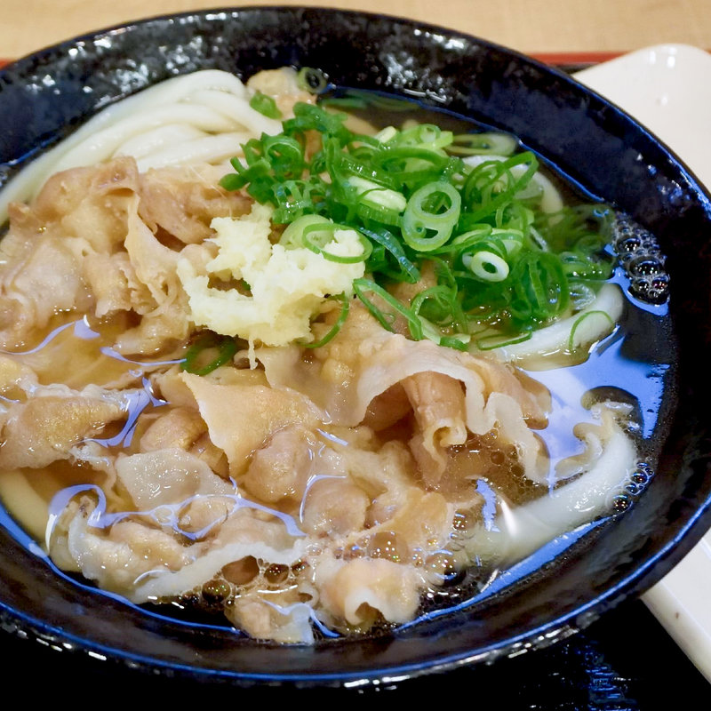 肉うどん(こだわり麺や 高松郷東店)