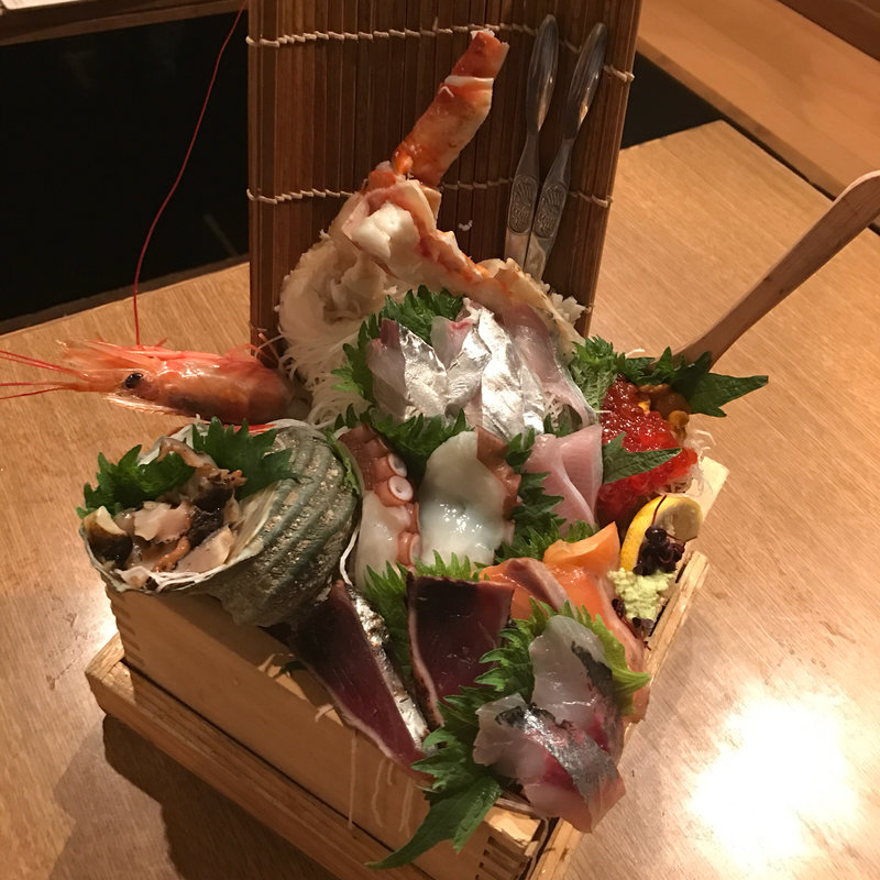 名物！刺身10種盛り(寿司ろばた 八條)
