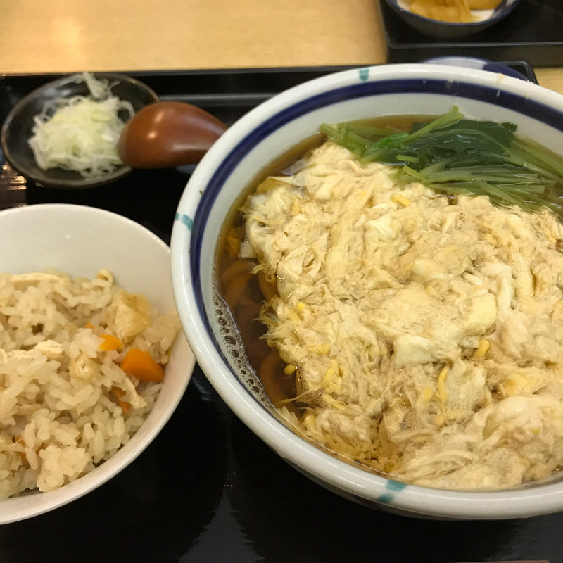 ランチセット(手打ち蕎麦 芙蓉庵)