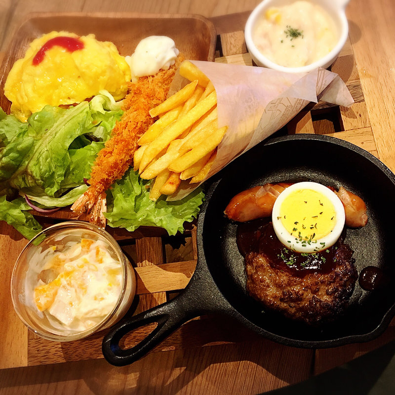 スペシャルおこさまプレート(カフェ&レストラン グリーンテーブル)