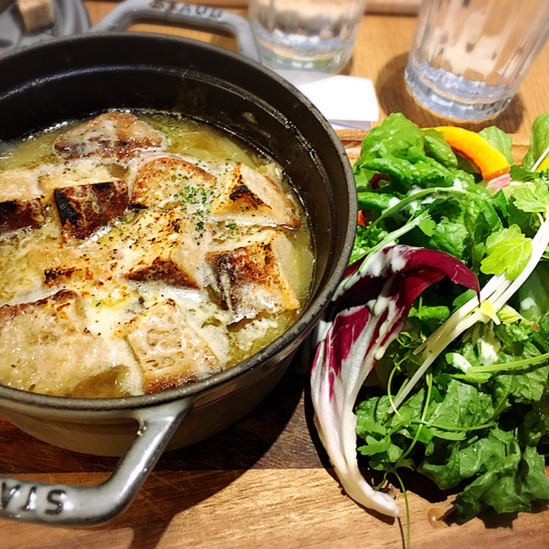 オニオンスープ(Northshore神戸)