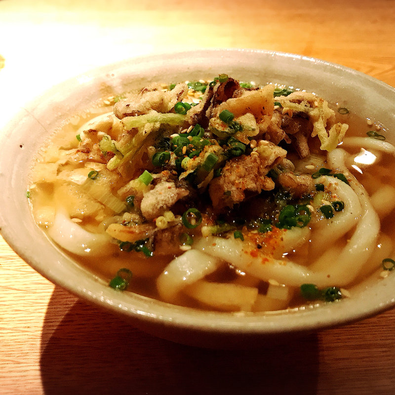 まい茸天かけうどん(高太郎 （こうたろう）)