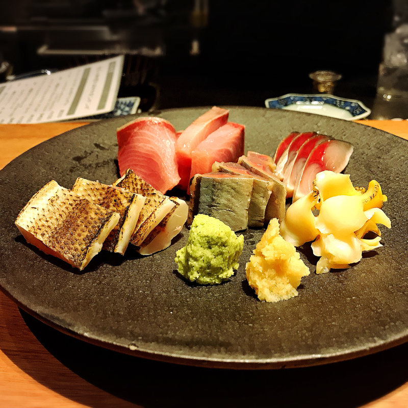 刺身の盛り合わせ(酒家 の元)