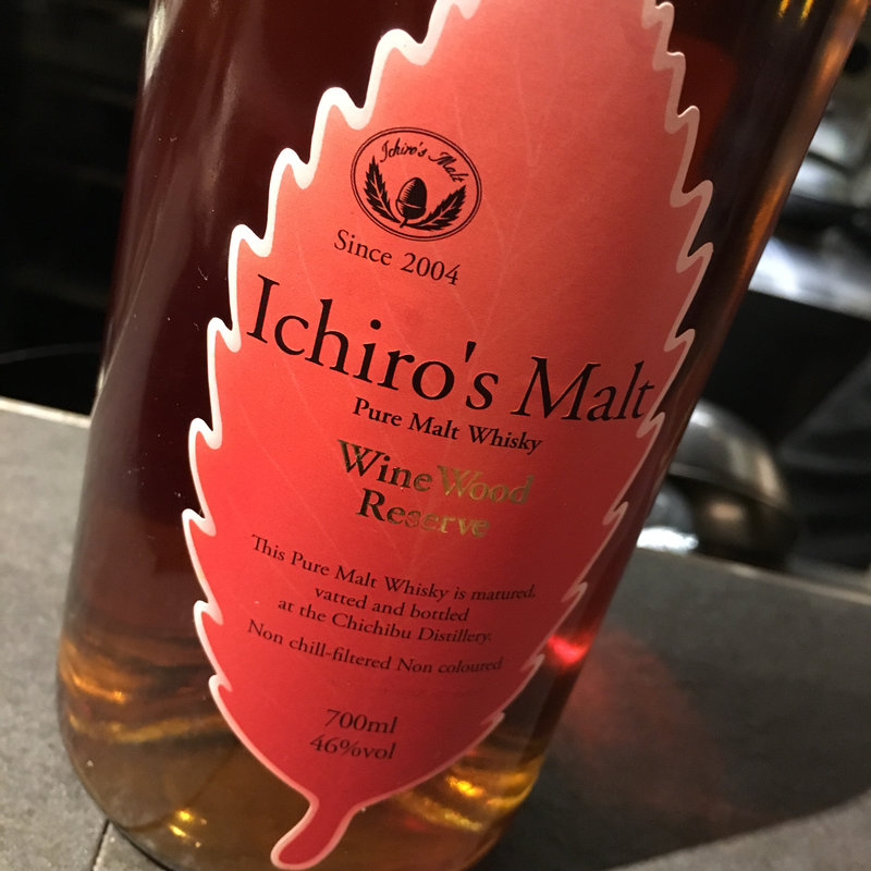 Ichiro’s Malt Wine Wood Reserve(伊勢海老 眞か（SHINKA）)