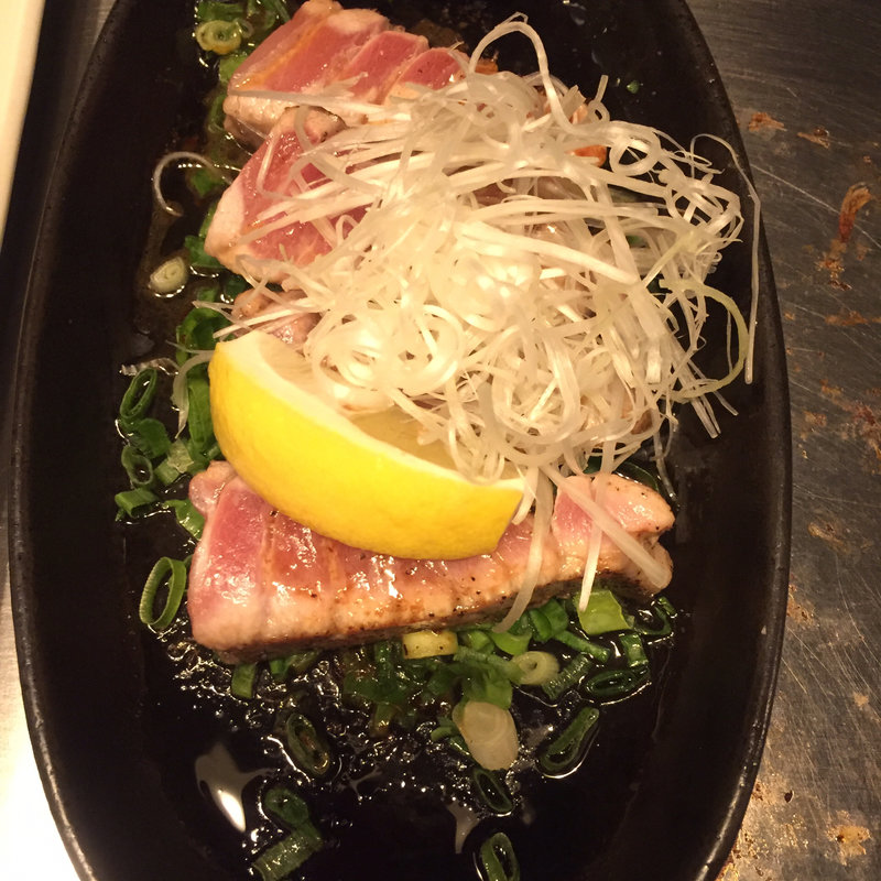 中トロのステーキ  牛ロースステーキ フォアグラのせ(88 （ぱちぱち）)