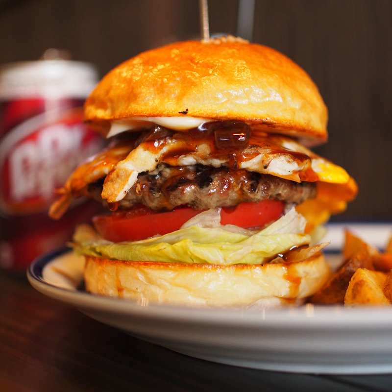 テリヤキエッグ(てりたま)バーガー(三六〇 さんろくまる)