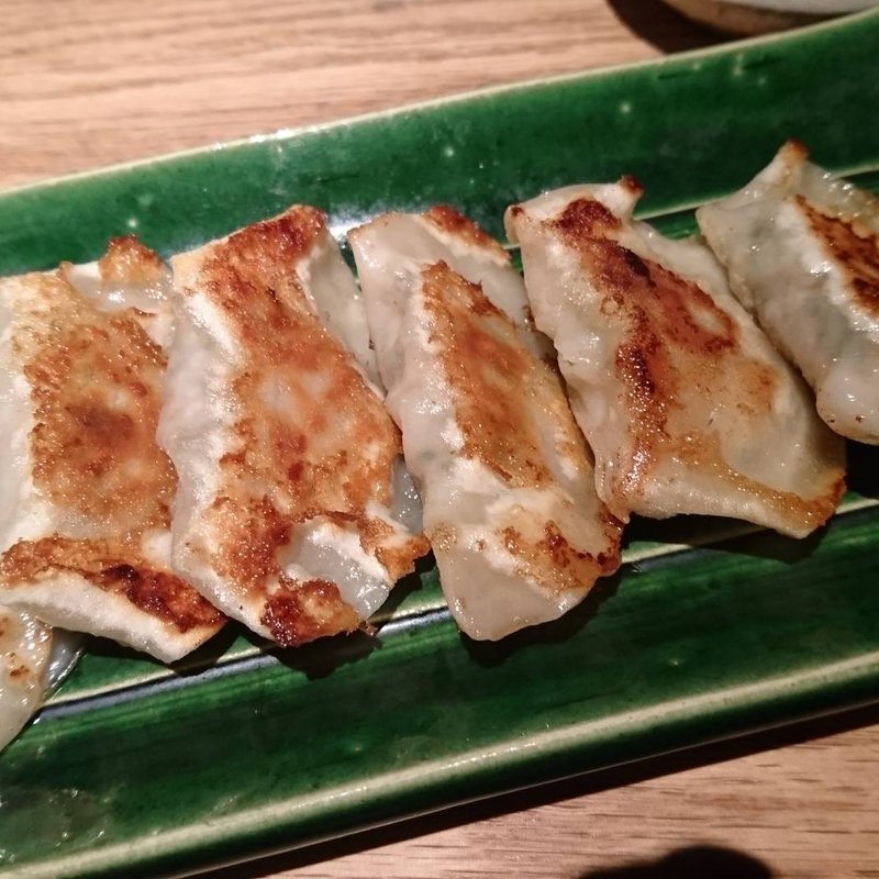 九条葱の焼きぎょうざ　柚子胡椒ポンズ(ごはんや一芯 代官山)