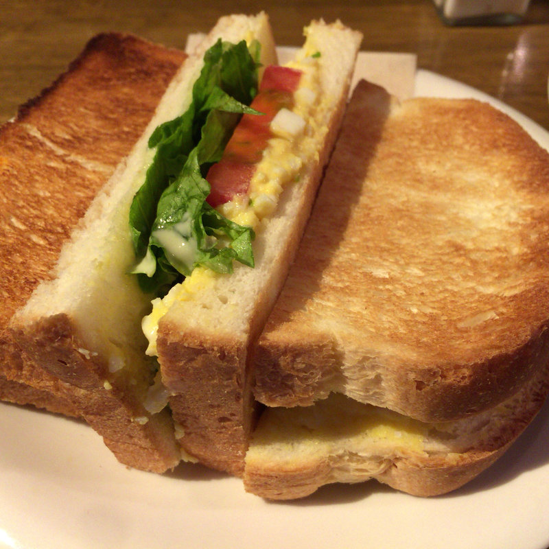タマゴサンドトースト(Cafe 季庵 Sweets Room 松井山手店 （カフェ ぎあん スウィートルーム）)