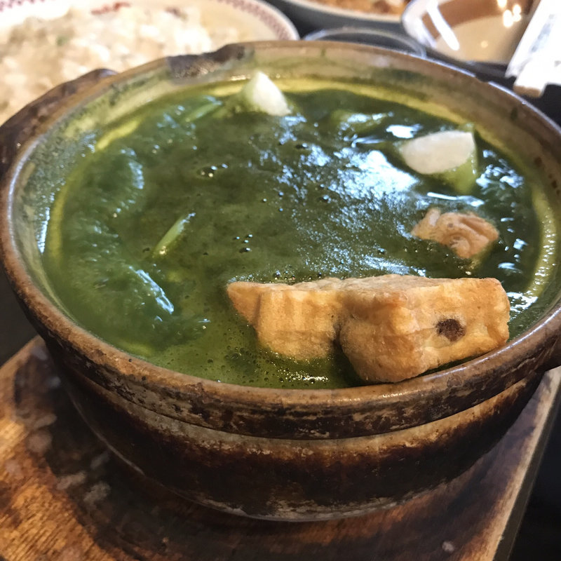 抹茶しるこスパ(喫茶 マウンテン)