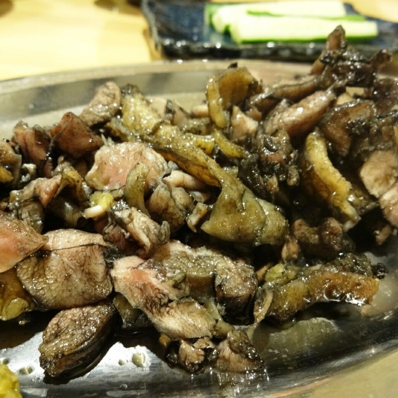 本場宮崎の　地鶏もも焼き　バラシ　(おかげ家 )