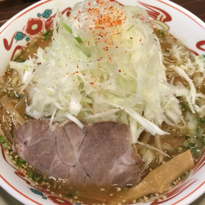 ネギ味噌ラーメン(小川軒)