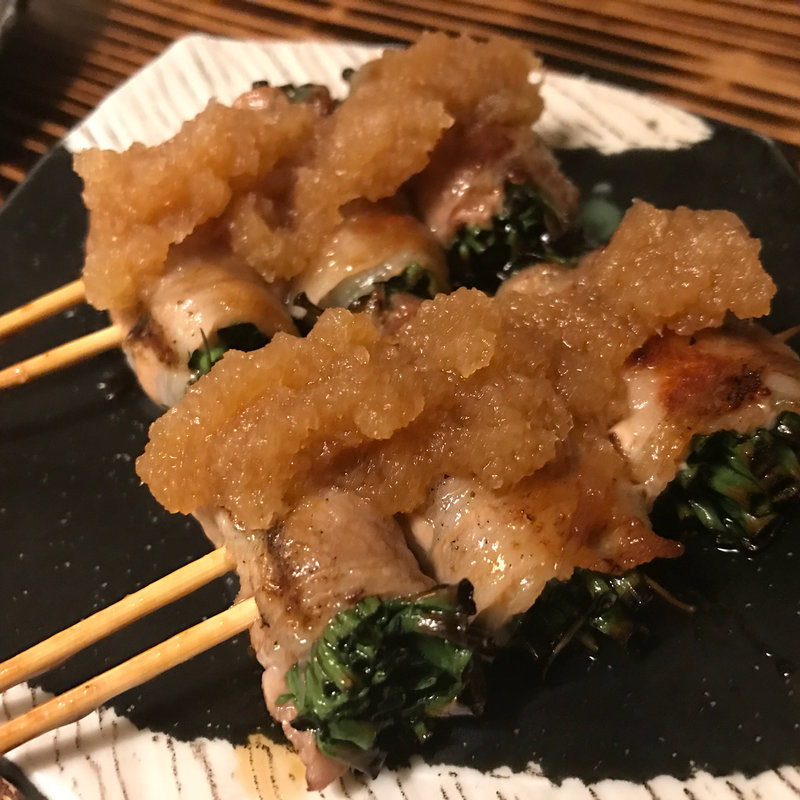 豚バラしそ巻き(鈴の屋 )
