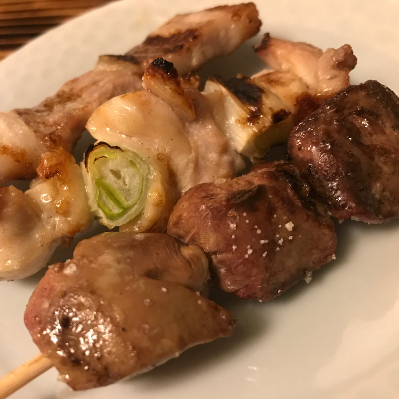 肝・ねぎま・豚バラ(鈴の屋 )