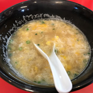焼きめしセット(玉子スープ)(まるやす食堂)