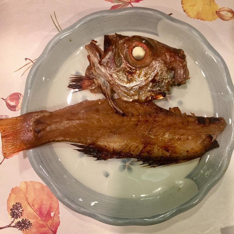 のどぐろ あら炊き(寿し処たく海)