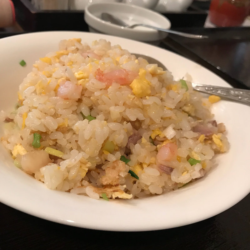 五目チャーハン＋ワンタンスープ(龍祥軒)