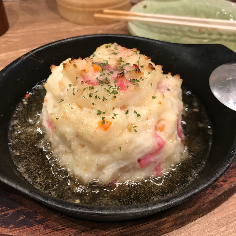 アンチョビポテトサラダ(居酒屋 竹乃屋 ソラリアステージ店)