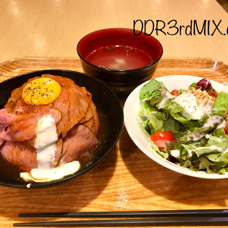 サラダ&ビーフスープセット(ローストビーフ星 ダイエー大宮店)