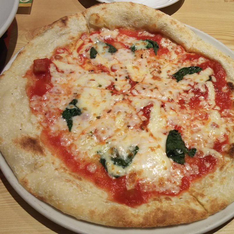 マルゲリータ(ゆであげパスタ＆焼き上げピザ ラパウザ 川崎モアーズ店)