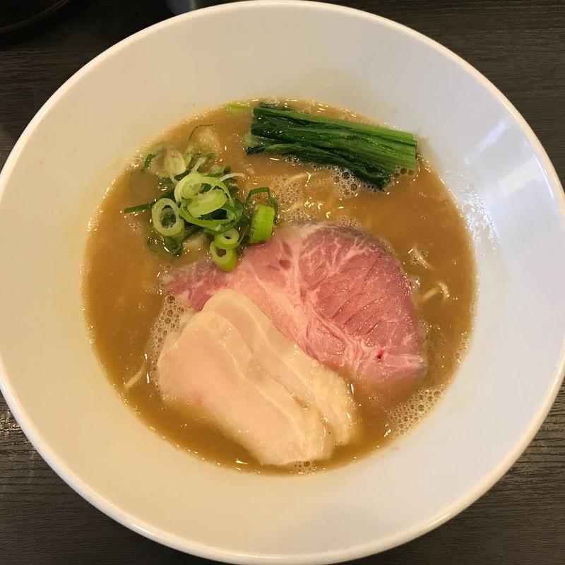 濃厚魚介ラーメン(麺や福はら)