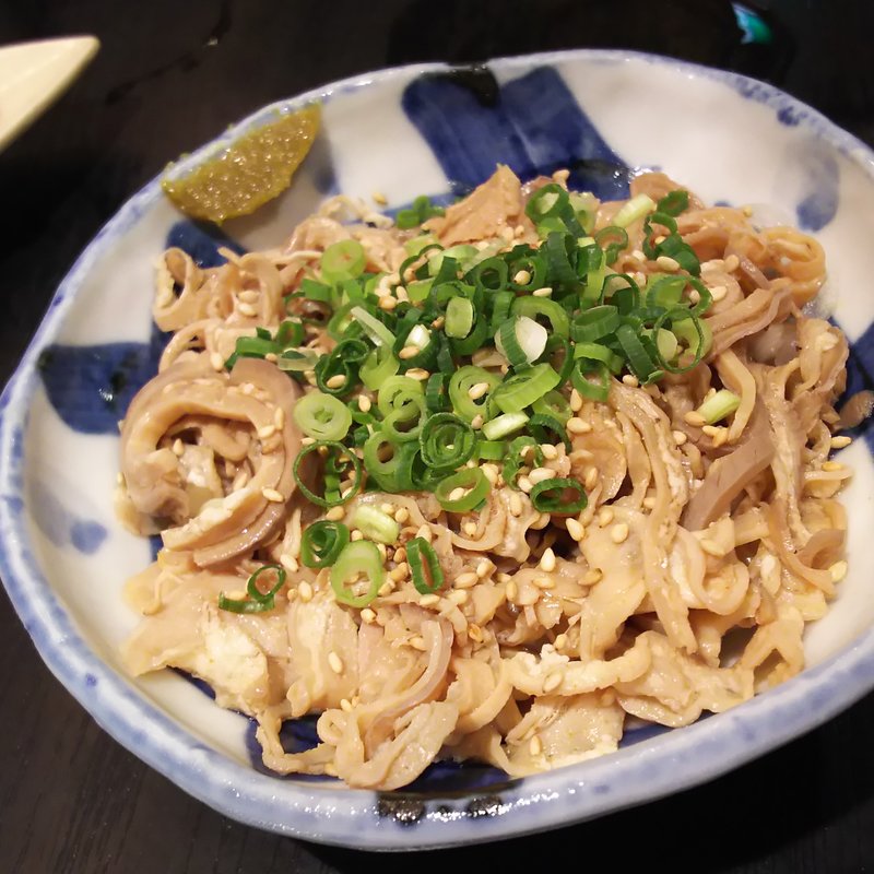 酢もつ(博多もつ鍋 蟻月 恵比寿)