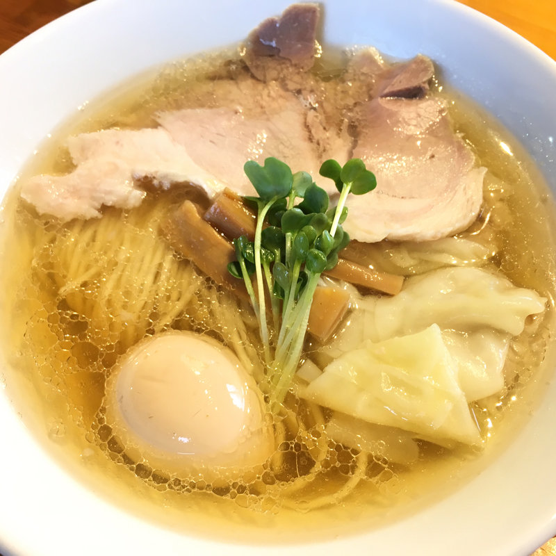 特製塩煮干しそば(麺処　清水 )
