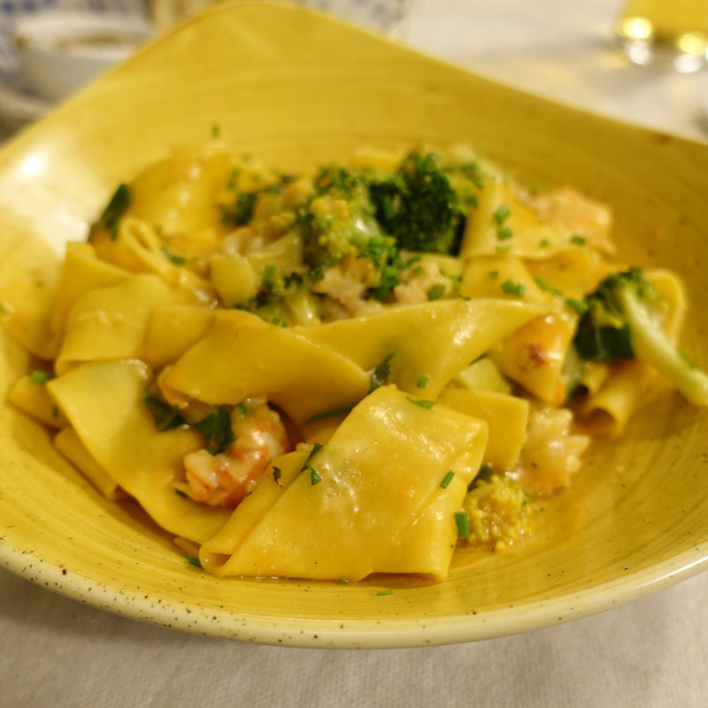 pappardelle prwan(Piccolo Padre)
