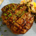 Dry aged fresh irish rib eye