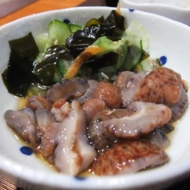 赤なまこ酢(裏町酒場・誠貴や)