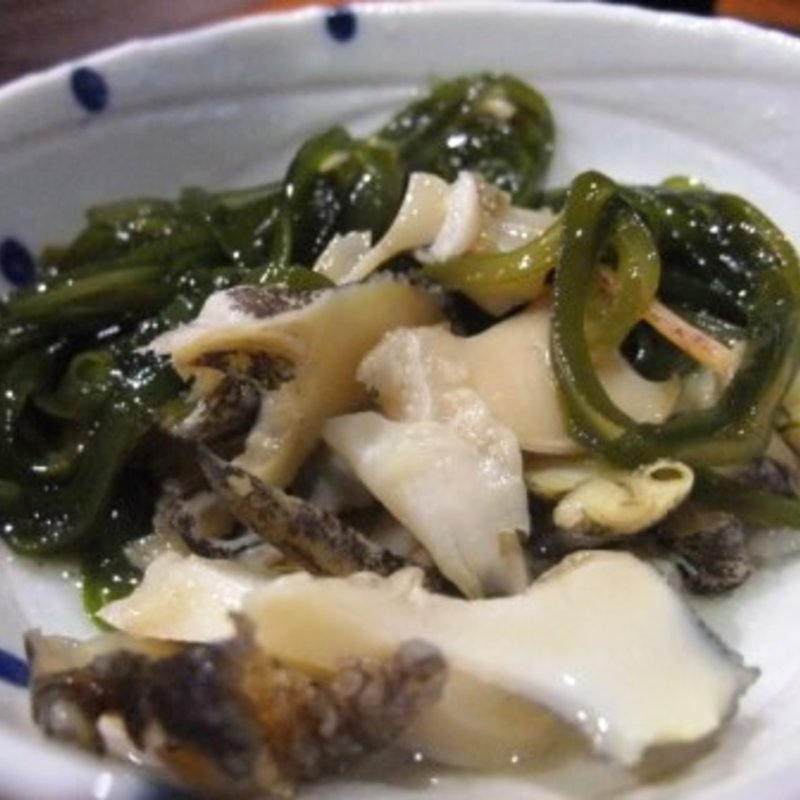 つぶ貝酢みそ(裏町酒場・誠貴や)